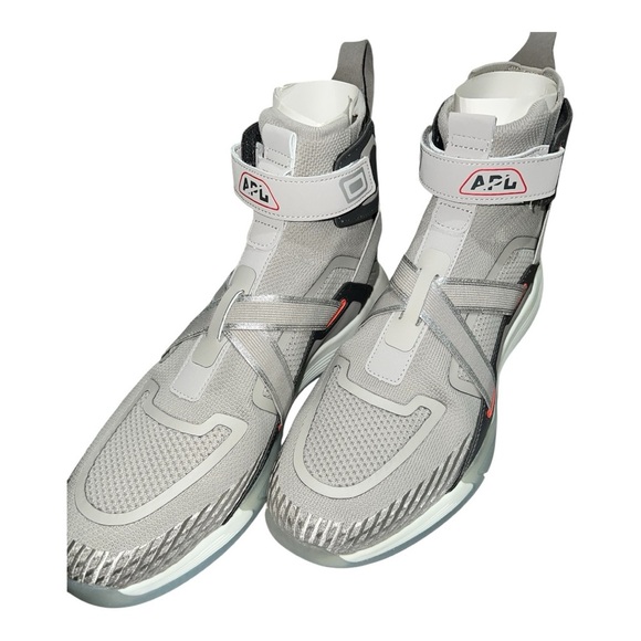 APL Super Future High Top Basketball Shoes Gray Clay Sneaker Men 11.5 / Women 13 - Picture 2 of 8